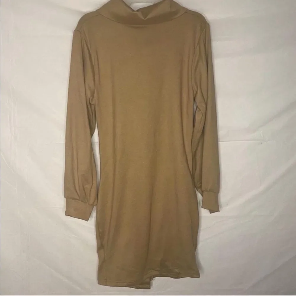 Fashion Nova Kids Ruched Shirt Dress Size 4